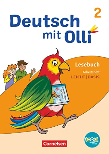 Deutsch mit Olli - Lesen 2-4 - Ausgabe 2021 - 2. Schuljahr: Arbeitsheft Leicht / Basis - Mit BOOKii-Funktion Deutsch mit Olli - Lesen 2-4 - Ausgabe 2021 - 2. Schuljahr: Arbeitsheft Leicht / Basis - Mit BOOKii-Funktion