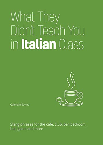 What They Didn't Teach You in Italian Class: Slang Phrases for the Cafe, Club, Bar, Bedroom, Ball Game and More (Slang Language Books)