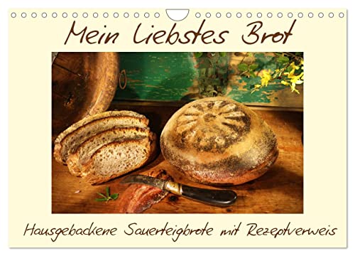 Mein liebstes Brot (Wandkalender 2024 DIN A4 quer), CALVENDO Monatskalender von CALVENDO