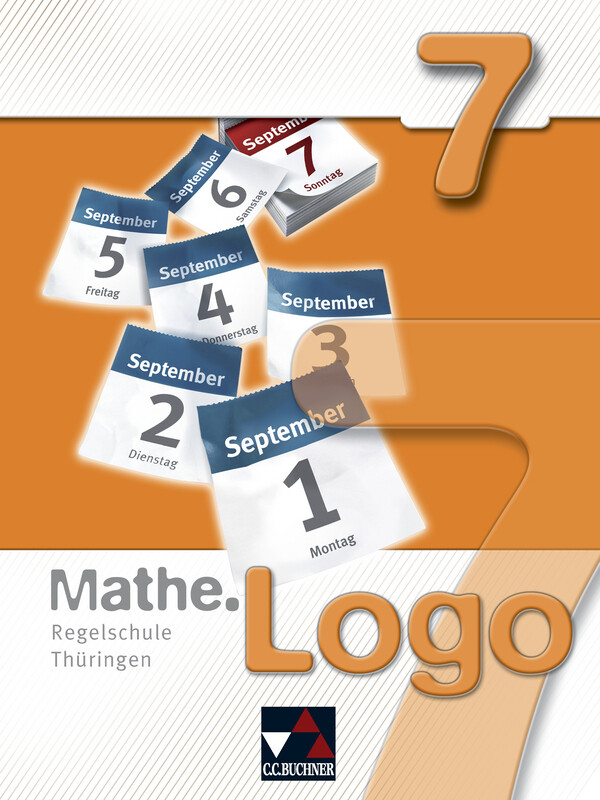 Mathe.Logo 7 Regelschule Thüringen von Buchner C.C. Verlag