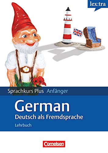 Lextra - Deutsch als Fremdsprache - Sprachkurs Plus: Anfänger - A1/A2: Lehrbuch mit CDs und Audios online - Mit Begleitbuch: Ausgangssprache Englisch