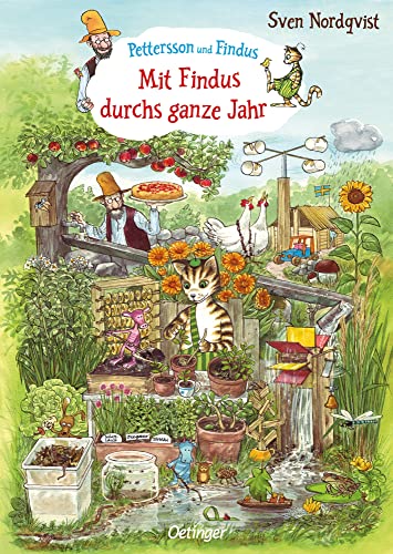 Pettersson und Findus. Mit Findus durchs ganze Jahr: Beschäftigungs-Bilderbuch rund um das Thema Natur für Kinder ab 6 Jahren von Oetinger