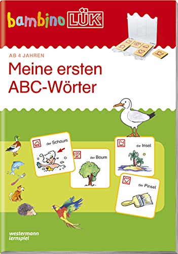 bambinoLÜK/ Vorschule: bambinoLÜK - Meine ersten ABC-Wörter: 4/5/6 Jahre - Vorschule Meine ersten ABC-Wörter
