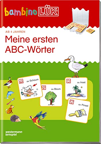 bambinoLÜK/ Vorschule: bambinoLÜK - Meine ersten ABC-Wörter: 4/5/6 Jahre - Vorschule Meine ersten ABC-Wörter