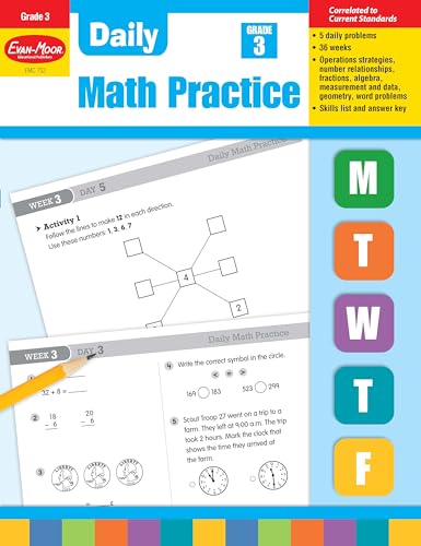 Daily Math Practice, Grade 3