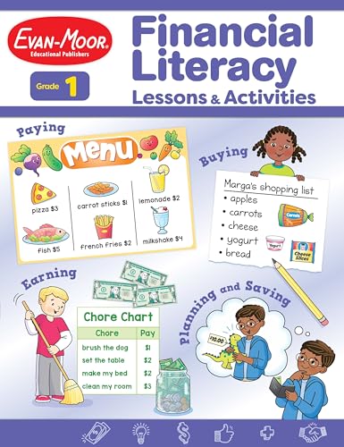 Financial Literacy Lessons and Activities, Grade 1 Teacher Resource (Financial Literacy Lessons & Activities)