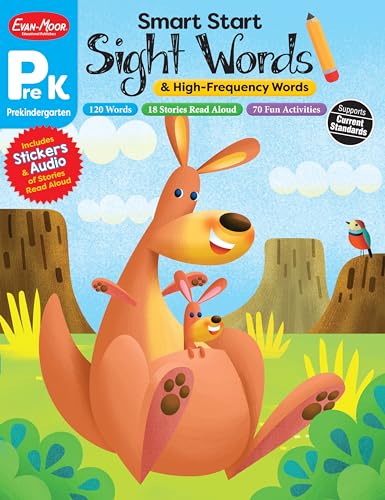 Smart Start: Sight Words & High-Frequency Words, Prek Workbook (Smart Start: Sight Words and High-Frequency Words) Smart Start: Sight Words & High-Frequency Words, Prek Workbook (Smart Start: Sight Words and High-Frequency Words)
