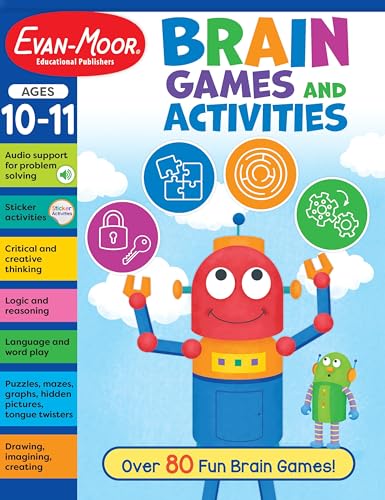 Brain Games and Activities, Ages 10-11 Brain Games and Activities, Ages 10-11