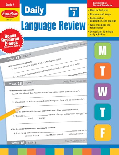 Daily Language Review, Grade 7 Te Daily Language Review, Grade 7 Te