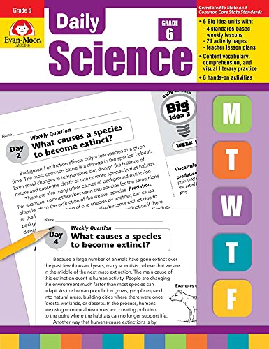 Daily Science, Grade 6+ Daily Science, Grade 6+