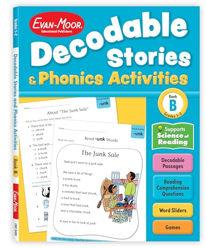 Decodable Stories and Phonics Activities, Level B, Grade 1 - 2 Workbook Decodable Stories and Phonics Activities, Level B, Grade 1 - 2 Workbook von Evan-Moor Educational Publishers