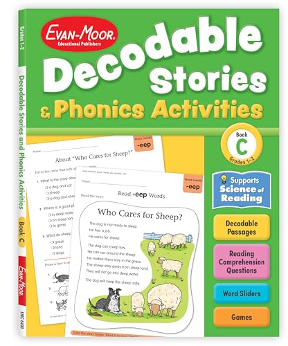 Decodable Stories and Phonics Activities, Level C, Grade 1 - 2 Workbook Decodable Stories and Phonics Activities, Level C, Grade 1 - 2 Workbook von Evan-Moor Educational Publishers