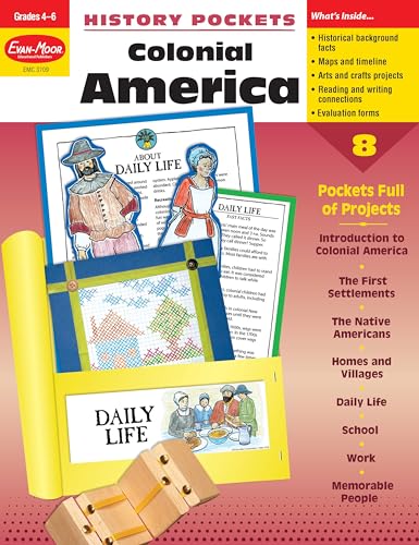 History Pockets, Colonial America History Pockets, Colonial America