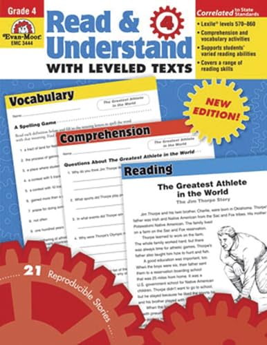 R&u, Stories & Activities Grade 4 (Read & Understand With Leveled Texts)