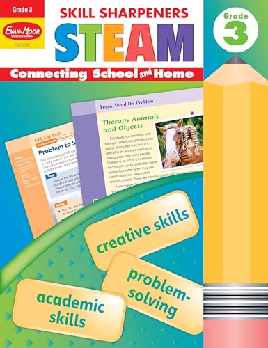 Skill Sharpeners: Steam, Grade 3 Workbook Skill Sharpeners: Steam, Grade 3 Workbook