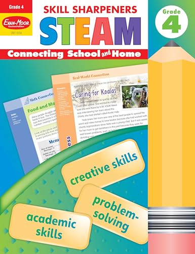 Skill Sharpeners: Steam, Grade 4 Workbook