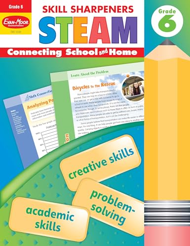 Skill Sharpeners: Steam, Grade 6 Workbook Skill Sharpeners: Steam, Grade 6 Workbook