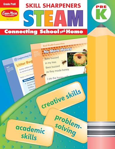Skill Sharpeners: Steam, Prek Workbook Skill Sharpeners: Steam, Prek Workbook
