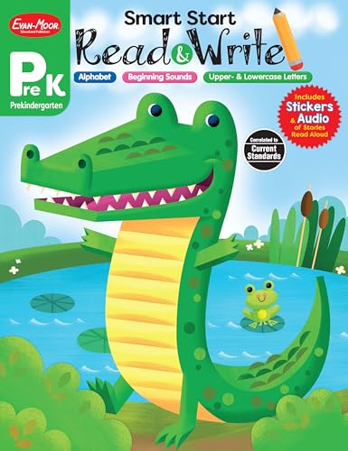 Smart Start: Read and Write, Prek Workbook (Smart Start: Read & Write)