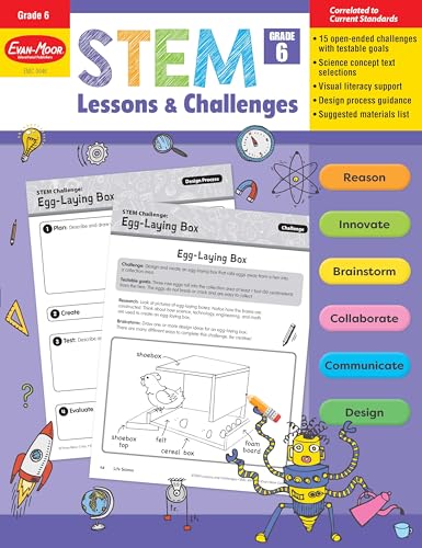 Stem Lessons and Challenges, Grade 6