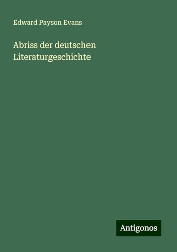 Abriss der deutschen Literaturgeschichte