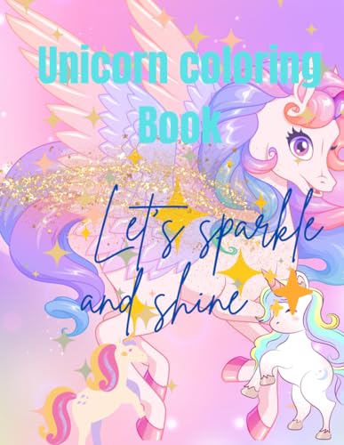 Unicorn coloring book: Kids unicorn coloring book von Independently published