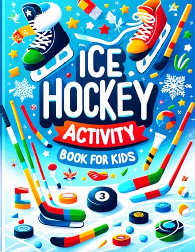 Ice Hockey Activity Book For Kids von Independently published