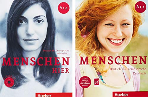 Menschen hier A1.1: Deutsch als Zweitsprache / Paket: Kursbuch Menschen und Arbeitsbuch Menschen hier mit Audio-CD