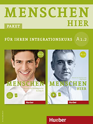 Menschen hier A1.2: Deutsch als Zweitsprache / Paket: Kursbuch Menschen und Arbeitsbuch Menschen hier mit Audio-CD von Hueber