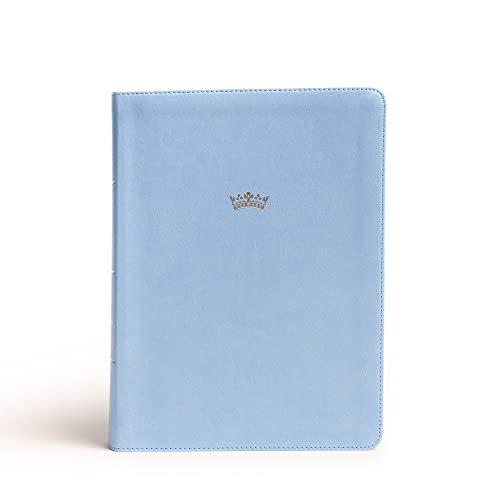 Holy Bible: New American Standard Bible Tony Evans Study Bible, Powder Blue Leathertouch - Advancing God’s Kingdom Agenda von Holman Bibles