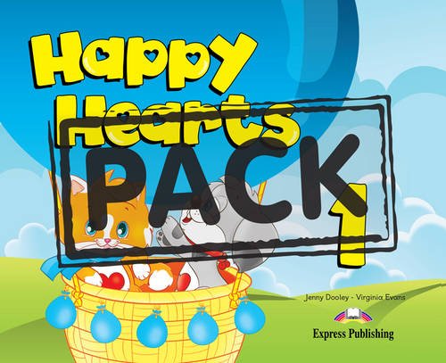 Happy Hearts 1: Pupil's Pack 8 (INTERNATIONAL)