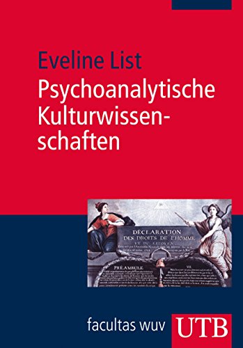 Psychoanalytische Kulturwissenschaften von UTB GmbH, Stuttgart