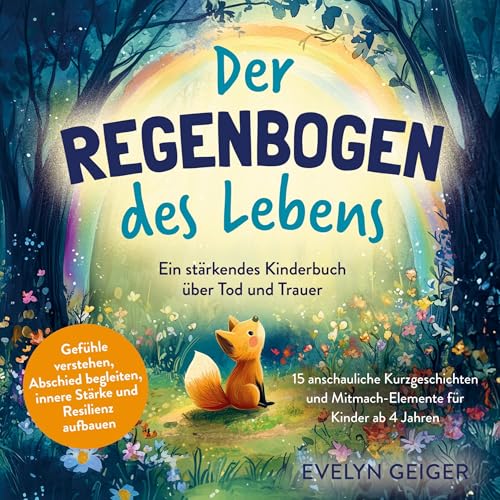 Ein stärkendes Kinderbuch über Tod und Trauer | Der Regenbogen des Lebens | 15 anschauliche Kurzgeschichten & Mitmach-Elemente für Kinder ab 4 Jahren: ... innere Stärke und Resilienz aufbauen von Ehrengut Verlag