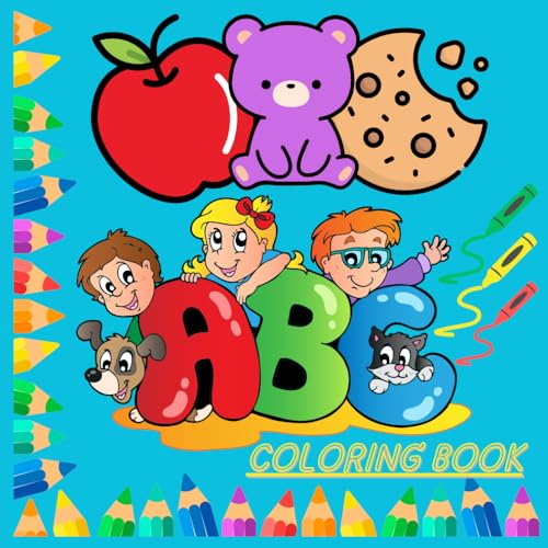 ABC Children coloring book: Learn ABC the fun way von Independently published