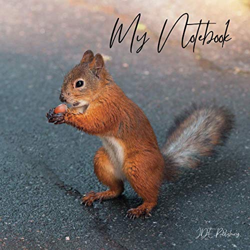 My Notebook - Dickes Notizbuch Skizzenbuch Bullet Journal – Eichhörnchen, Tiere, Natur: quadratisch, 21x21cm, blanko mit edlem satin-matten cover ... Skizzen, Schreiben, Zeichen, Malen, Band 11) von Independently published