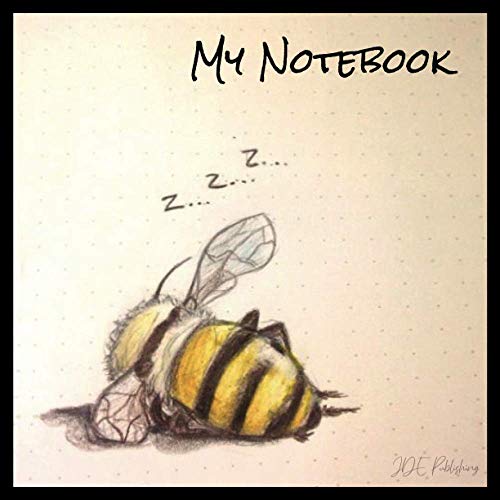 My Notebook - Dickes Notizbuch Skizzenbuch Bullet Journal Malbuch – Biene: quadratisch, 21x21cm, blanko mit edlem satin-matten cover, über 100 Seiten ... Malen für Kinder und Erwachsene, Band 14)