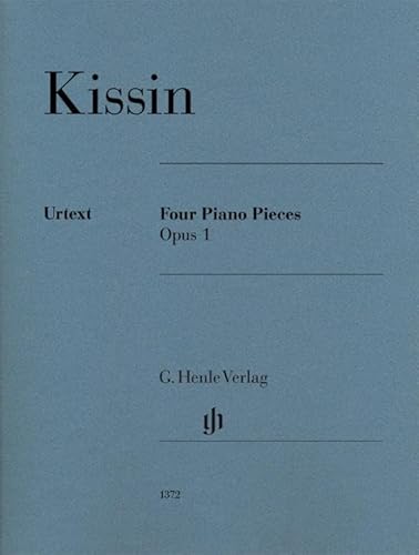 Four Piano Pieces op. 1: Instrumentation: Piano solo (G. Henle Urtext-Ausgabe) von Henle, G. Verlag