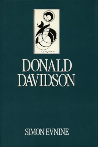 Donald Davidson (Key Contemporary Thinkers) von Stanford University Press