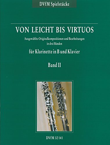 Von leicht bis virtuos Begleitheft zu 'Neue Schule für Klarinette' Band 2 (DV 32141) von Breitkopf & Härtel