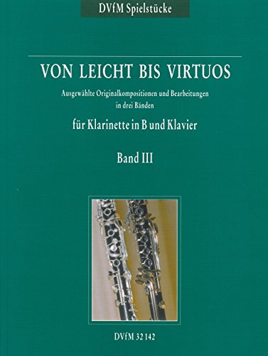 Von leicht bis virtuos Begleitheft zu 'Neue Schule für Klarinette' Band 3 (DV 32142) von Breitkopf & Härtel