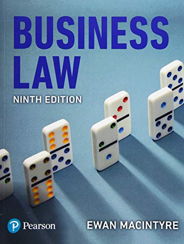 Business Law, 9th edition von Pearson