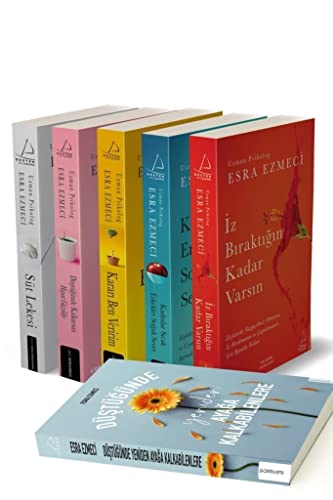 Esra Ezmeci Defterli Mega Kitap Seti (5 Kitap + 1 Motivasyon Defteri): Düstügünde Yeniden Ayaga Kalkabilenlere Motivasyon Defteri hediye!