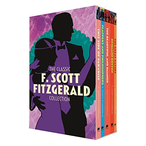 The Classic F. Scott Fitzgerald Collection 5 Books Box Set (The Great Gatsby, Benjamin Button, The Beautiful and Damned, Flappers and Philosophers, This Side of Paradise)