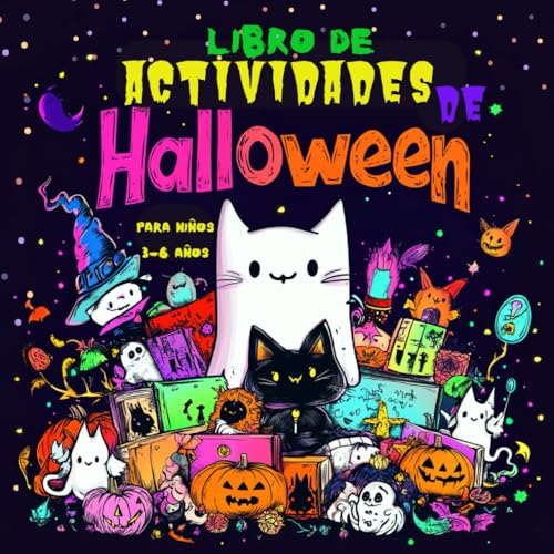 Libro de actividades de Halloween: Para niños de 3-6 años von Independently published