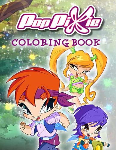Pop Pixie Coloring Book: Great Gifts for Kids, Boys, Girls, Ages 4-8 Relax & Enjoy von Independently published