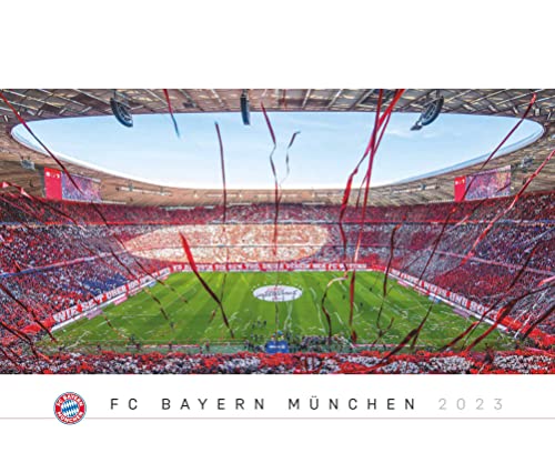 FC Bayern München 2023 Wand-Kalender - Fußball-Kalender - Fan-Kalender - 60x50 - Sport