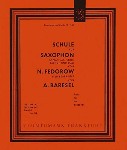 FEDOROW N. - Escuela 1º (Metodo) para Saxofon