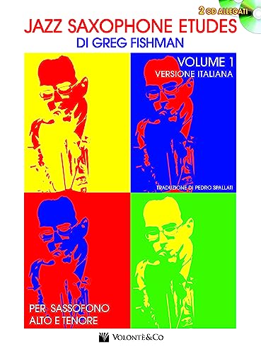 Jazz Saxophone Etudes Vol 1