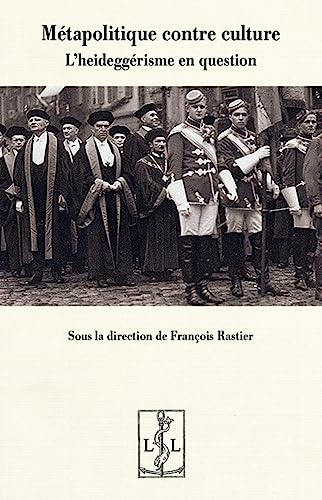 METAPOLITIQUE CONTRE CULTURE von LAMBERT LUCAS