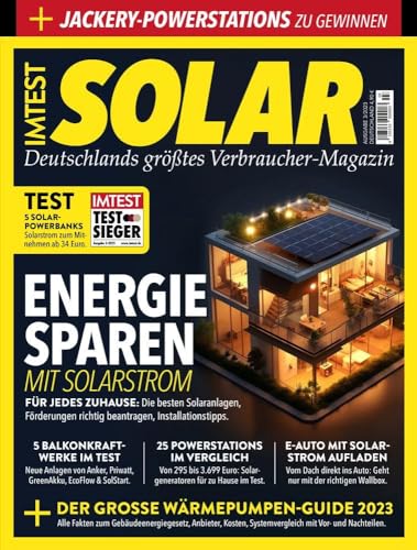 IMTEST SOLAR - Deutschlands größtes Verbraucher-Magazin: Das IMTEST Magazin No. 03/2023 von FUNKE Medien Hamburg